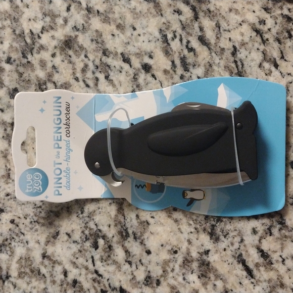 True Zoo Penguin Corkscrew & Out of Hands Drink Charms - Picture 2 of 5